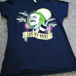 Horror block exclusive Beetlejuice shirt